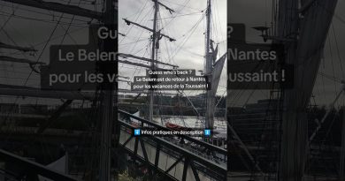 Le Belem revient à Nantes pour les vacances scolaires