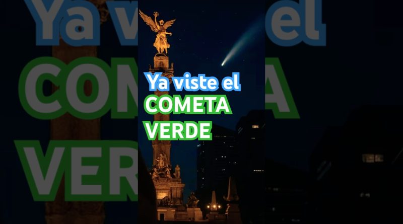 🌍 Le COMÈTE VERT : une chance unique dans une vie !