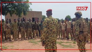 Le Colonel Rouamba Ahmed évalue les conditions des FDS