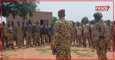 Le Colonel Rouamba Ahmed évalue les conditions des FDS