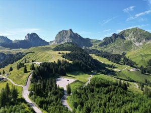 Switzerland, Alps, Matterhorn, lake, mountains, Swiss flag, Geneva