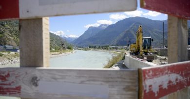Le gouvernement valaisan dévoile les lignes directrices du troisième projet de correction du Rhône | RTS