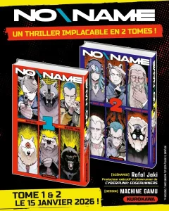 Le manga NONAME à découvrir dès janvier prochain aux éditions Kurokawa