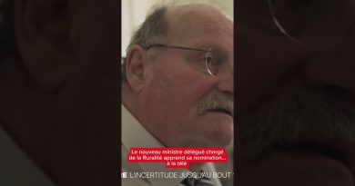 Le ministre de la Ruralité découvre sa nomination à la télé
