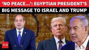 Le président égyptien prévient Israël : 'Pas de paix' après Hamas