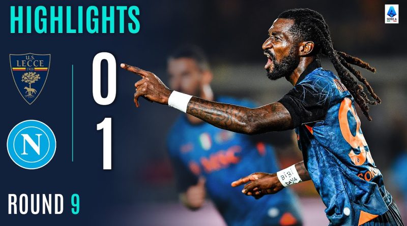 Lecce-Napoli 0-1 : Anguissa, héros de la victoire