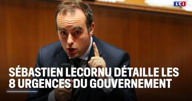 Les 8 priorités du gouvernement selon Sébastien Lecornu