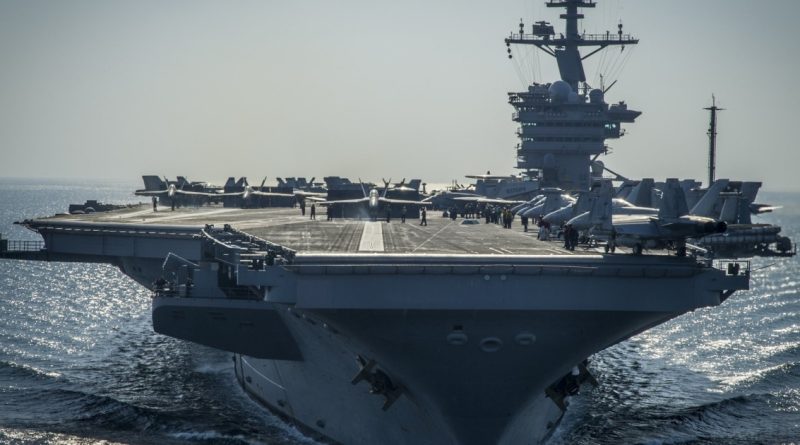 Les États-Unis déploient un porte-avions dans les Caraïbes