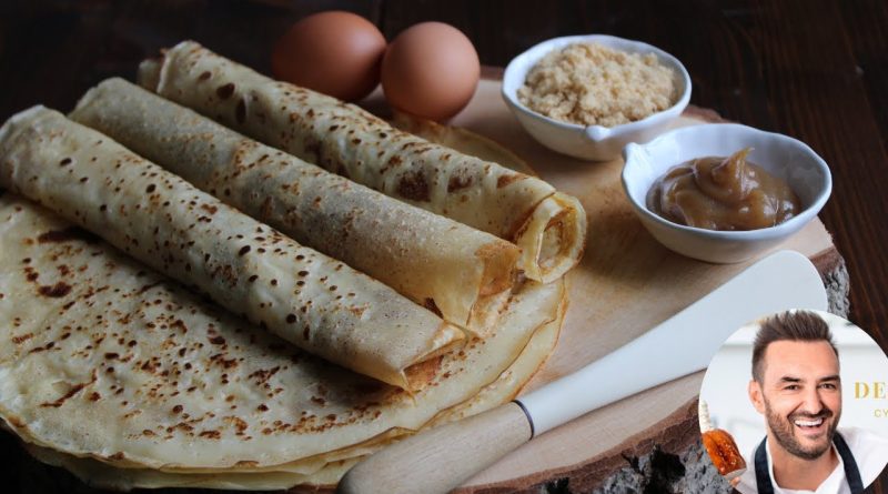 Les crêpes inspirées par Cyril Lignac