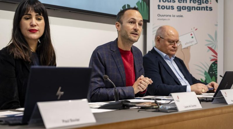 Les eBadges sont désormais obligatoires sur certains chantiers valaisans | RTS