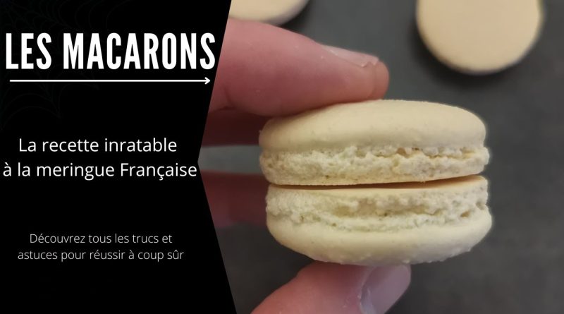 Macarons parfaits : astuces pour une meringue française réussie