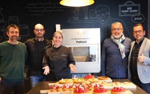 Maison Bécam va réaliser des gâteaux avec une imprimante 3D alimentaire