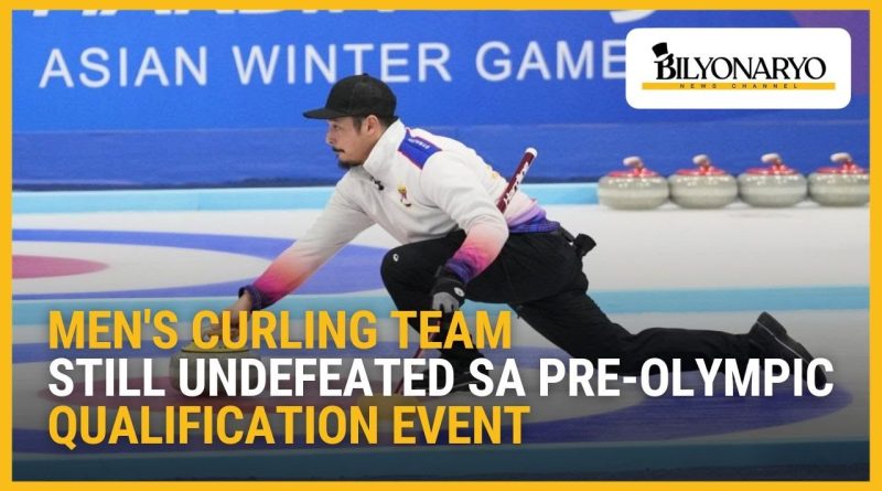 Men's curling team still undefeated sa pre-Olympic qualification event | Agenda