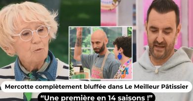 Mercotte éblouie : une première en 14 saisons de pâtisserie !