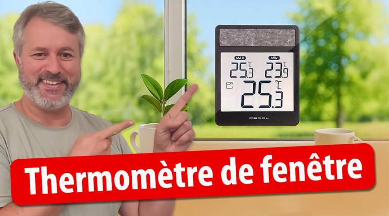 Mesurez la température extérieure sans sortir de chez vous !