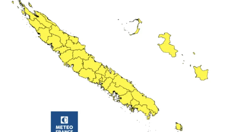 Météo : Vigilance jaune et risques d'averses orageuses en Nouvelle-Calédonie