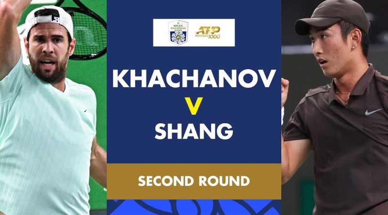 Moments forts : Khachanov contre Shang au Masters de Shanghai 2025