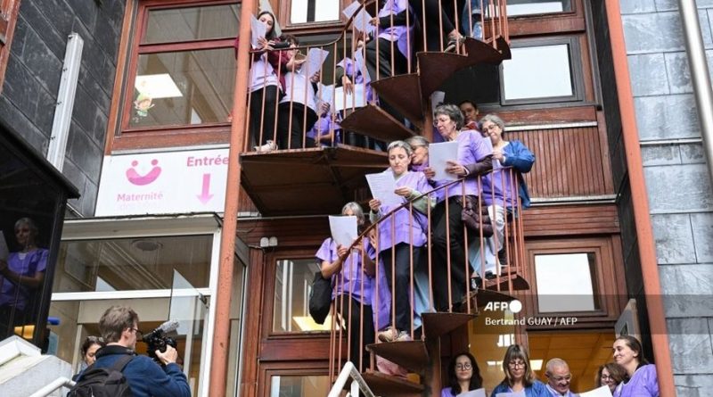 "Mon accouchement était difficile mais magique car j'étais écoutée" : des centaines de personnes manifestent contre la fermeture de la maternité des Lilas