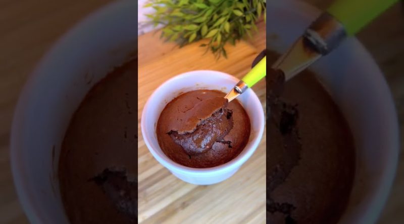 Mug Cake Fondant Chocolat 🍫 | Recette Express