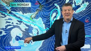 NZ : Suivi des vents d'ouest et des zones de haute pression