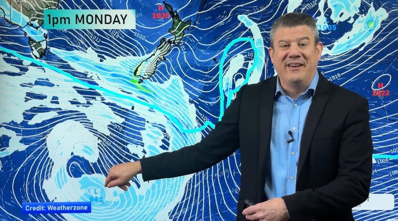 NZ : Suivi des vents d'ouest et des zones de haute pression