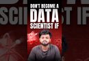 Ne devenez pas data scientist sans accepter cette réalité
