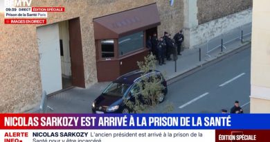 Nicolas Sarkozy incarcéré : l’ancien président entre à la prison de la Santé