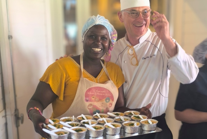 Octobre Rose : une expérience culinaire tout en douceur avec le chef Claude Frémy grâce à l'association Asetis