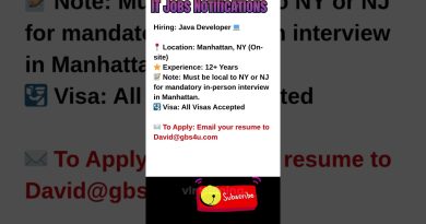 Offre d'emploi : Développeur Java Senior à Manhattan, NY