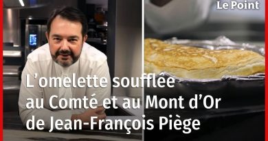 Omelette soufflée au fromage : recettes de Jean-François Piège