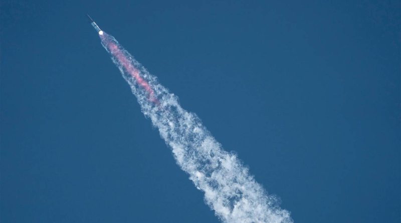 Onzième vol-test réussi pour la fusée Starship d'Elon Musk - Le Temps
