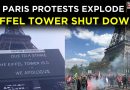 Paris on Fire: Anti-Macron Protests Shut Eiffel Tower, Thousands March | World News | ET Now