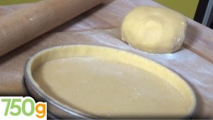 Pâte à tarte express : recette rapide pour 750g