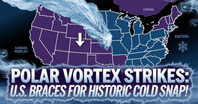 Polar Vortex Strikes: U.S. Braces for Historic Cold Snap!#USColdSnap#FreezeAlert#ArcticOutbreak