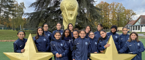 Pour les jeunes footballeuses du Stade beaucairois, c’est la vie au château à Clairefontaine