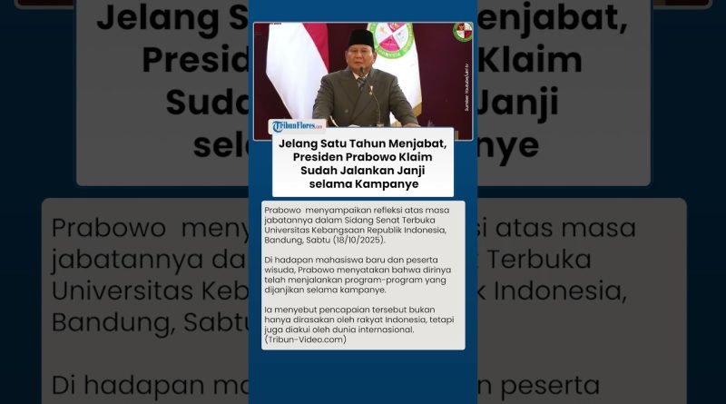 Prabowo : Un an après, il tient ses promesses de campagne
