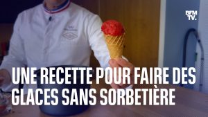 Préparez facilement une glace maison sans sorbetière
