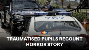 Pupils recount killer roaming school with knife in hand, blood on clothes