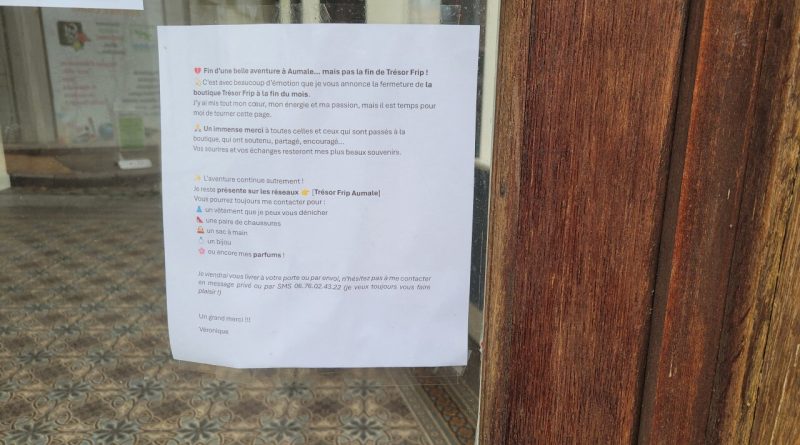 Quelques mois après son ouverture, cette friperie de Seine-Maritime ferme déjà ses portes