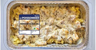 Rappel Consommateur - Détail Parmentier de colin lieu 750g Auchan Le Poissonnier