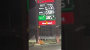 Réaction aux prix du gaz en République dominicaine
