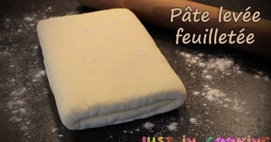 [ Recette de base n°5 ] : La pâte levée feuilletée