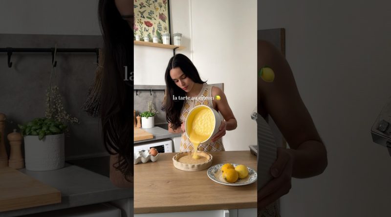 Recette délicieuse de tarte au citron 🍋