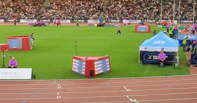 Record de la finale du 110m haies à Zürich 2025 : Célébration !