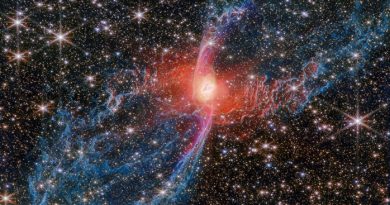 Le télescope James Webb observe NGC 6537 à travers ses couches gazeuses