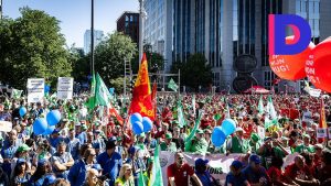 Réforme des pensions, primes de nuits, salaires : l’analyse des arguments de la manifestation nationale - RTBF Actus