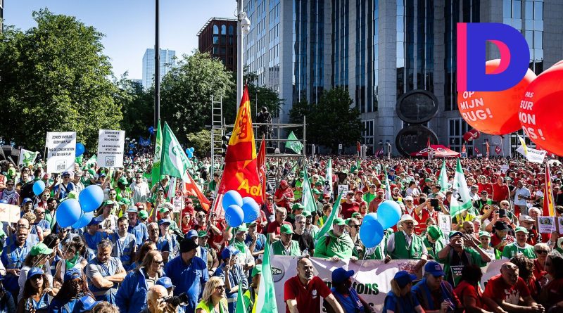 Réforme des pensions, primes de nuits, salaires : l’analyse des arguments de la manifestation nationale - RTBF Actus