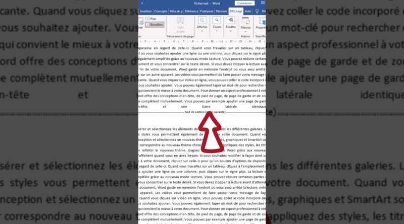 Remplissez vos espaces vides dans Word avec cette astuce !