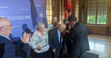 L'ancien combattant René Di Fraja, 102 ans, décoré de la Légion d’honneur