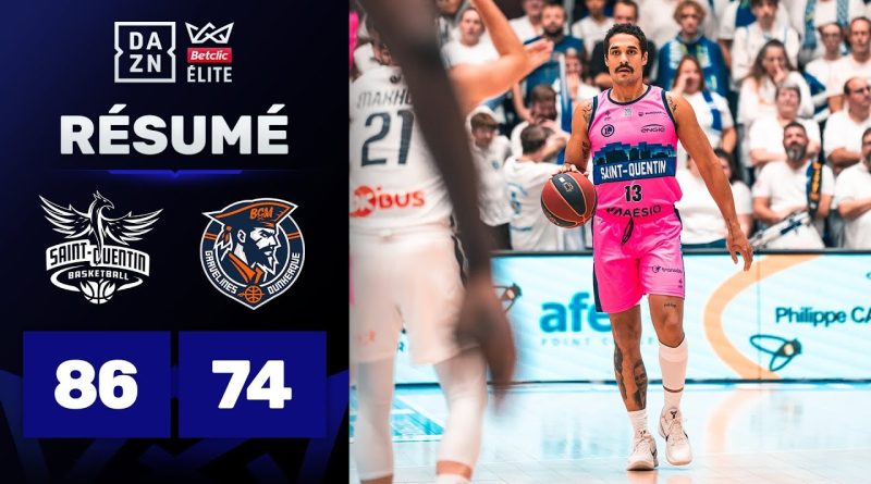 Résumé Betclic Élite 2025-2026 : Saint-Quentin vs Gravelines